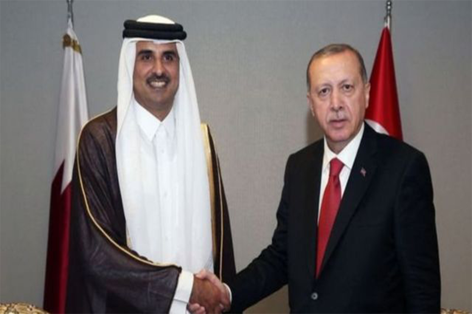 أمير قطر مع أردوغان watanserb.com