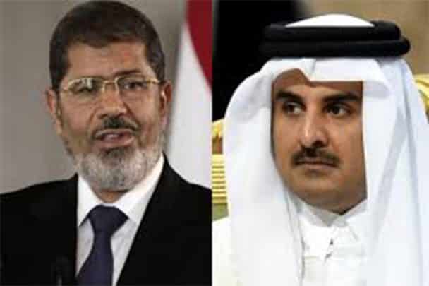 تعليق أمير قطر على وفاة محمد مرسي watanserb.com