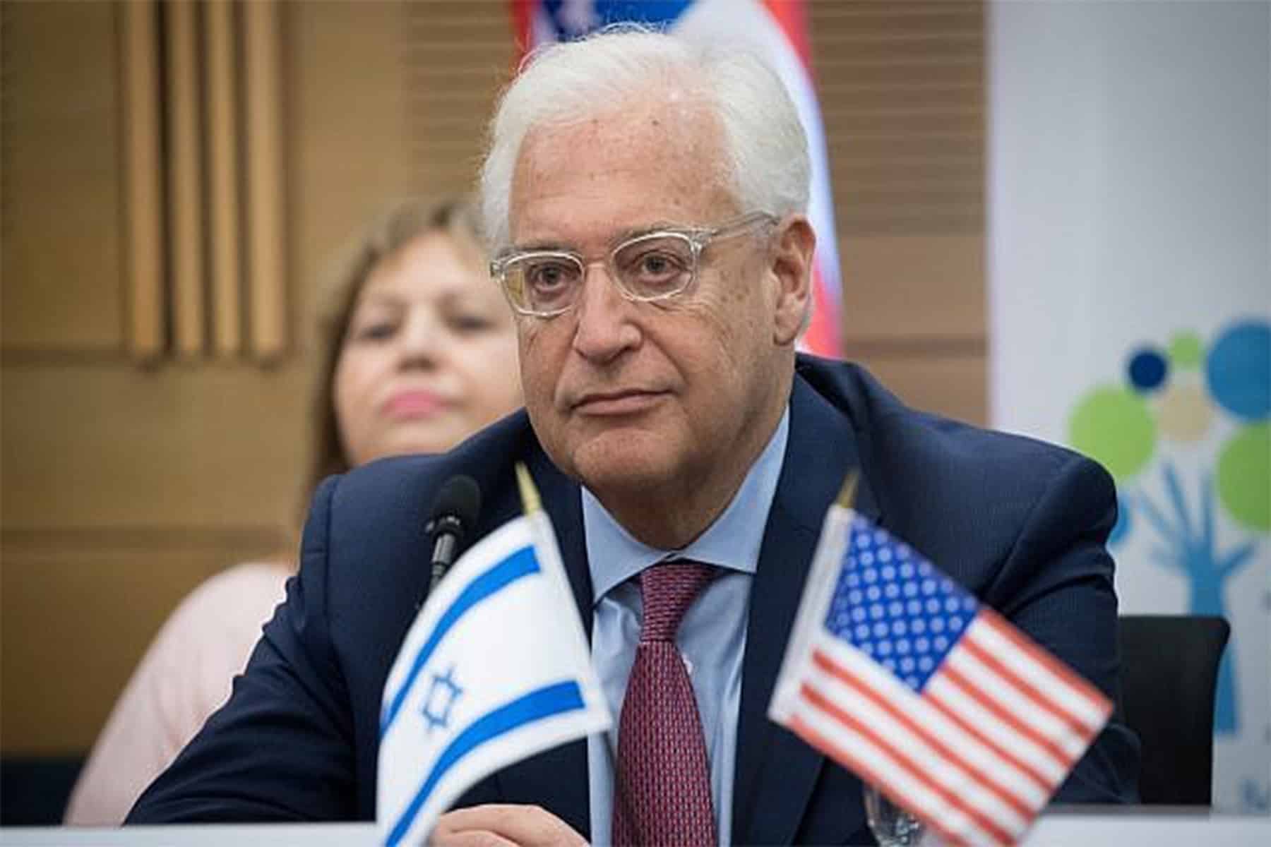 سفير أمريكا لدى إسرائيل watanserb.com