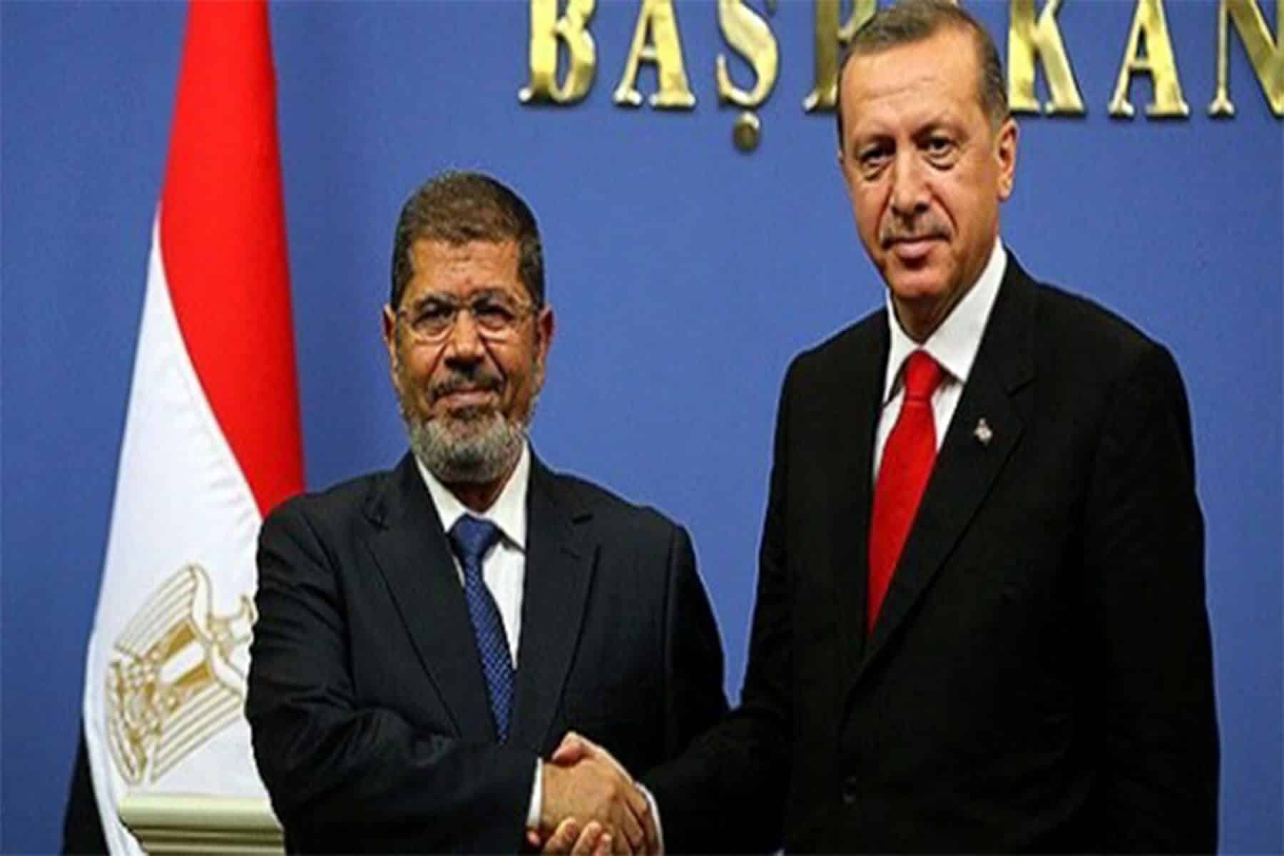 أردوغان ينعي محمد مرسي watanserb.com