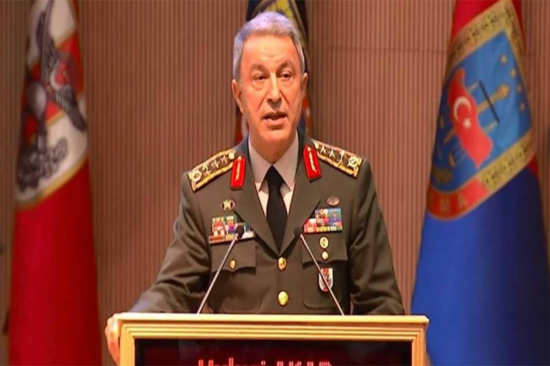 وزير الدفاع التركي خلوصي أكار watanserb.com