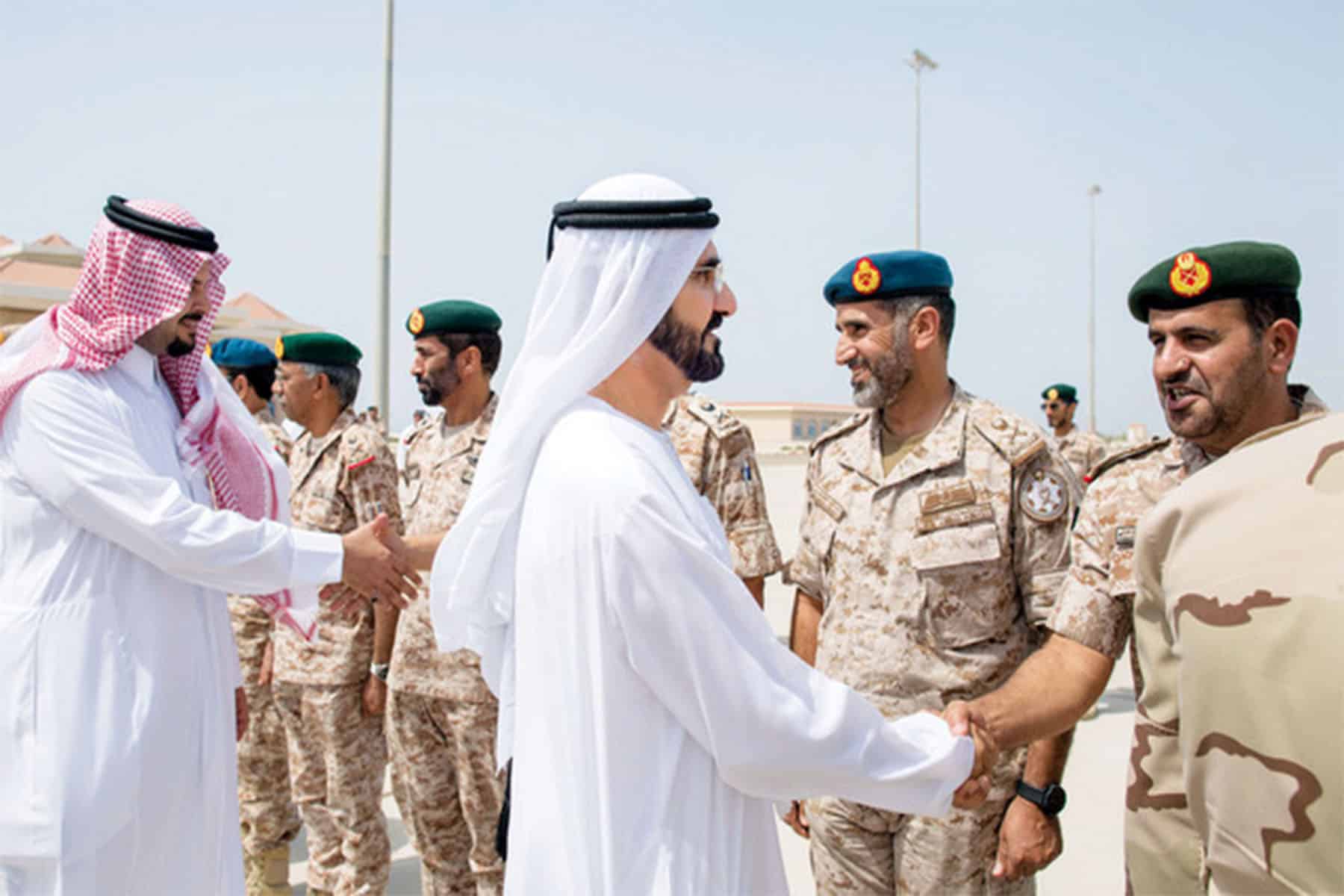 لماذا لم يحضر حاكم دبي التمرين العسكري watanserb.com