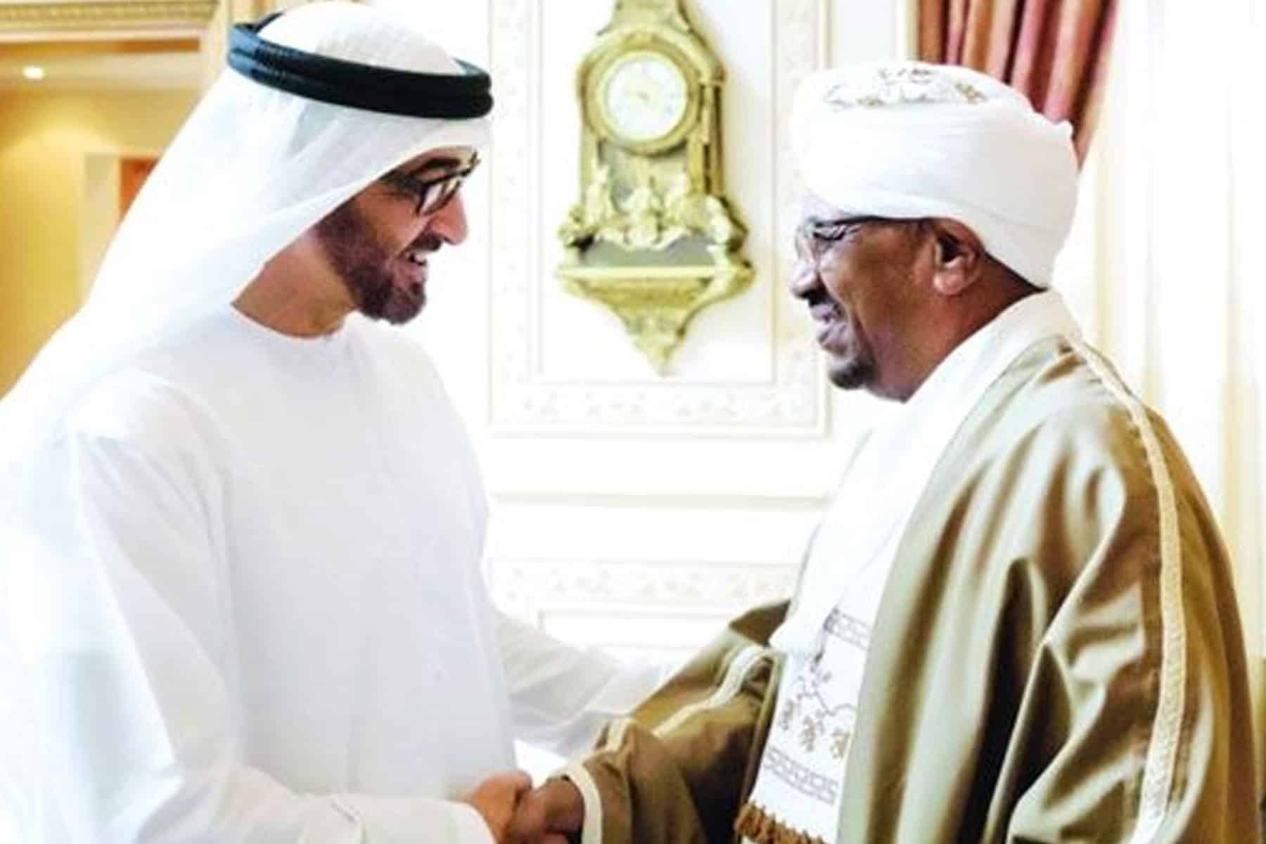 ابن زايد و البشير watanserb.com