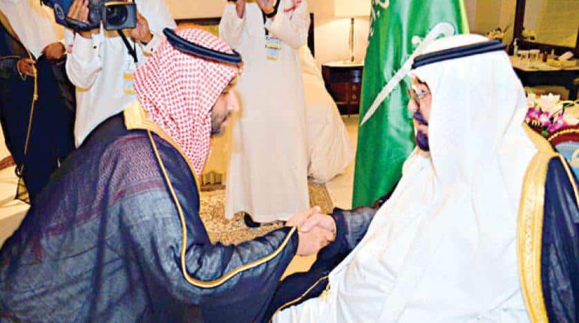 عبدالله بن عبدالعزيز ومحمد بن سلمان watanserb.com