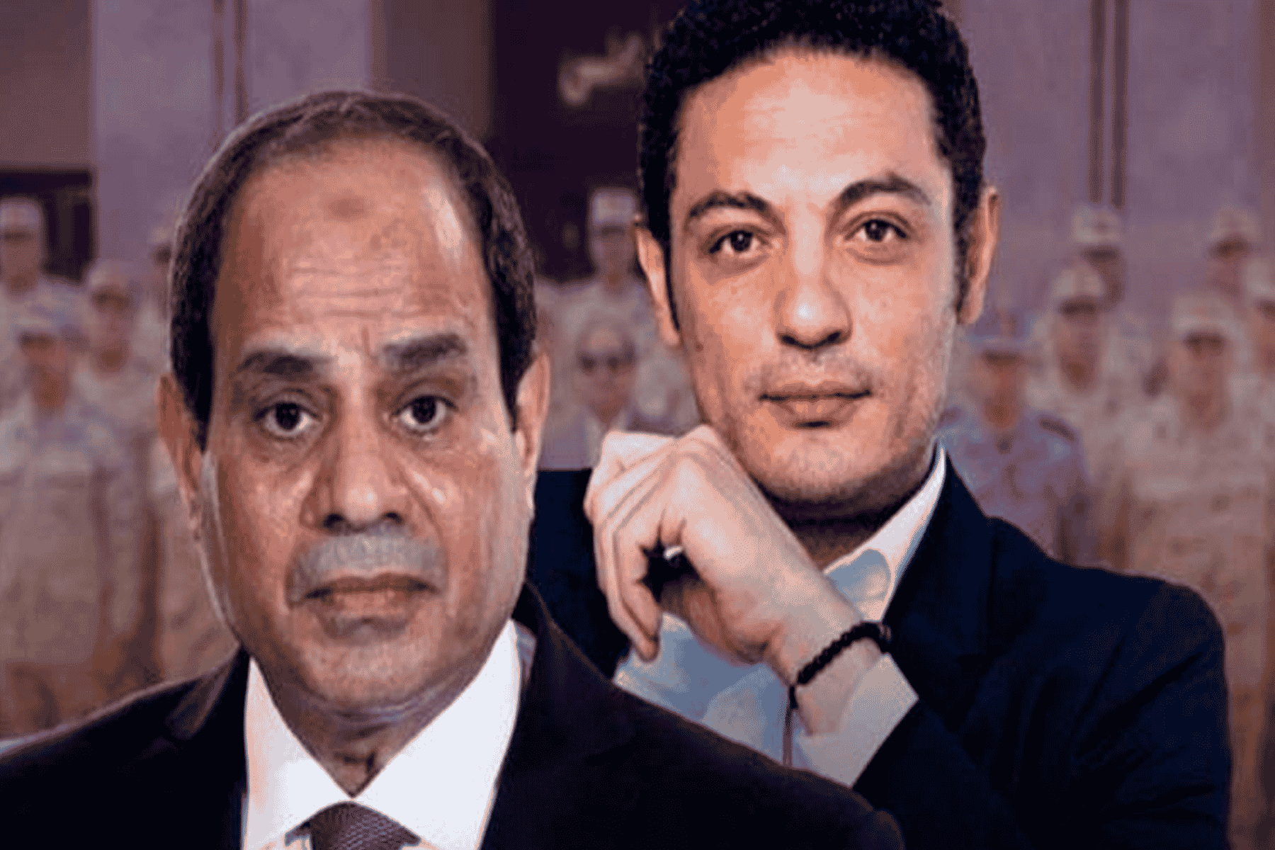 محمد علي والسيسي watanserb.com