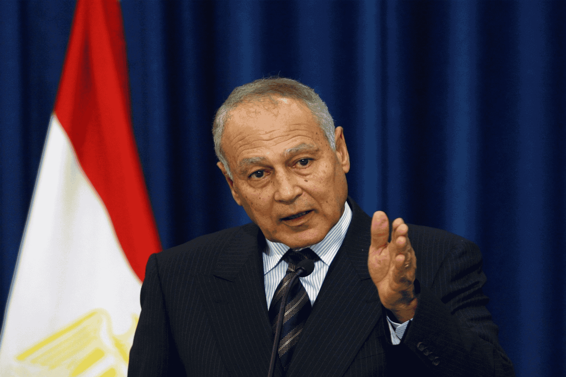 أحمد أبو الغيط والقضية الفلسطينية watanserb.com