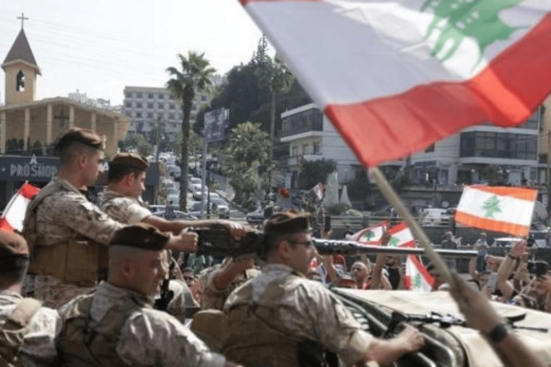 الجيش اللبناني يطلق النار watanserb.com
