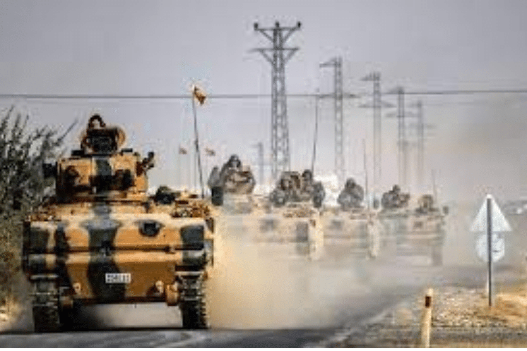 القوات التركية تدخل سوريا watanserb.com
