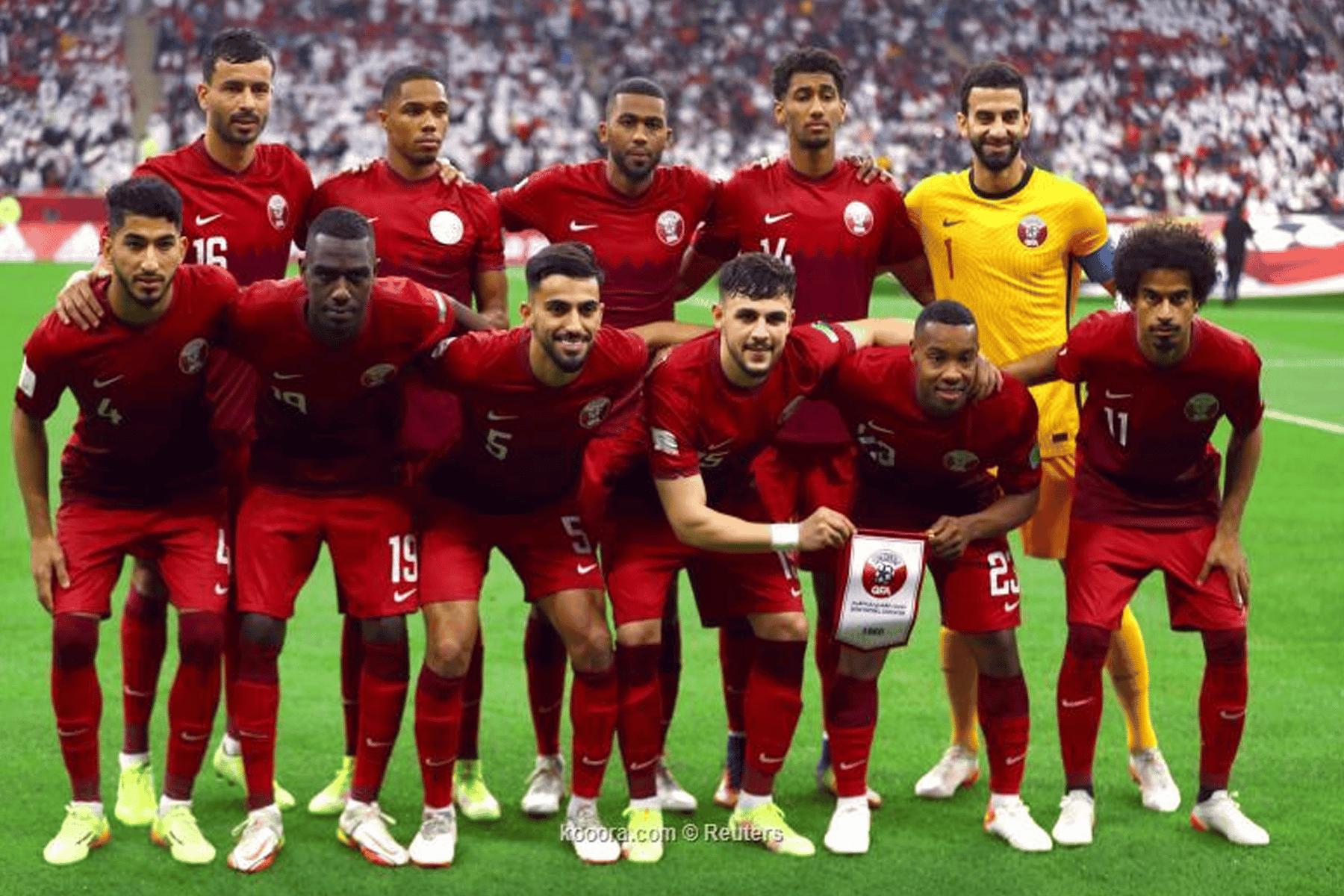 فوز منتخب قطر على اليمن watanserb.com