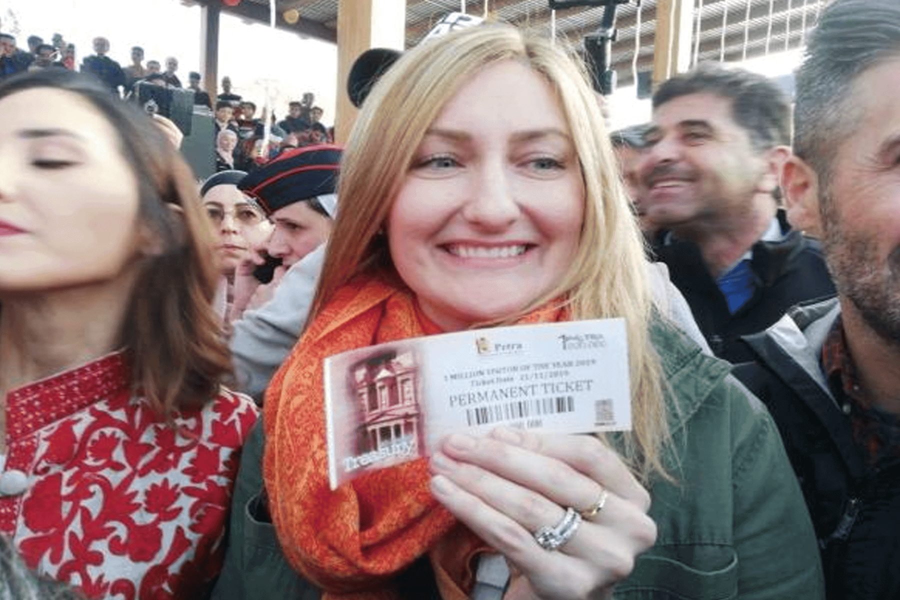 حفل الزائر المليون إلى البترا watanserb.com