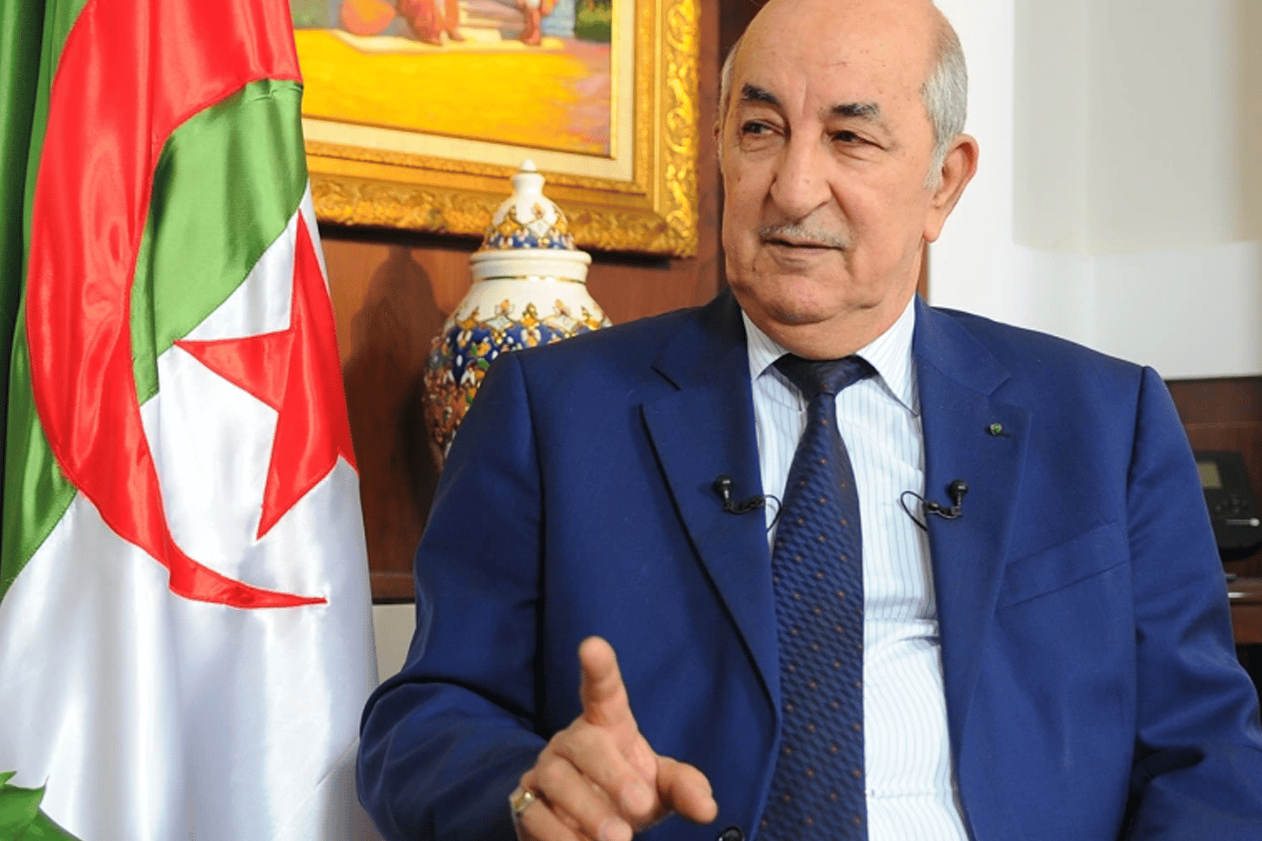 عبد المجيد تبون رئيساً للجزائر watanserb.com