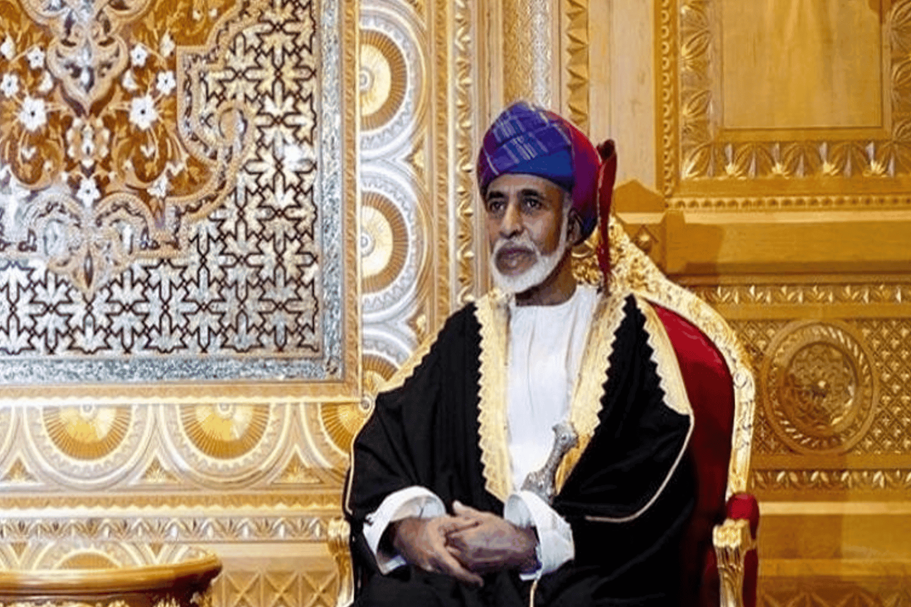 مغادرة السلطان قابوس الى بلجيكا watanserb.com