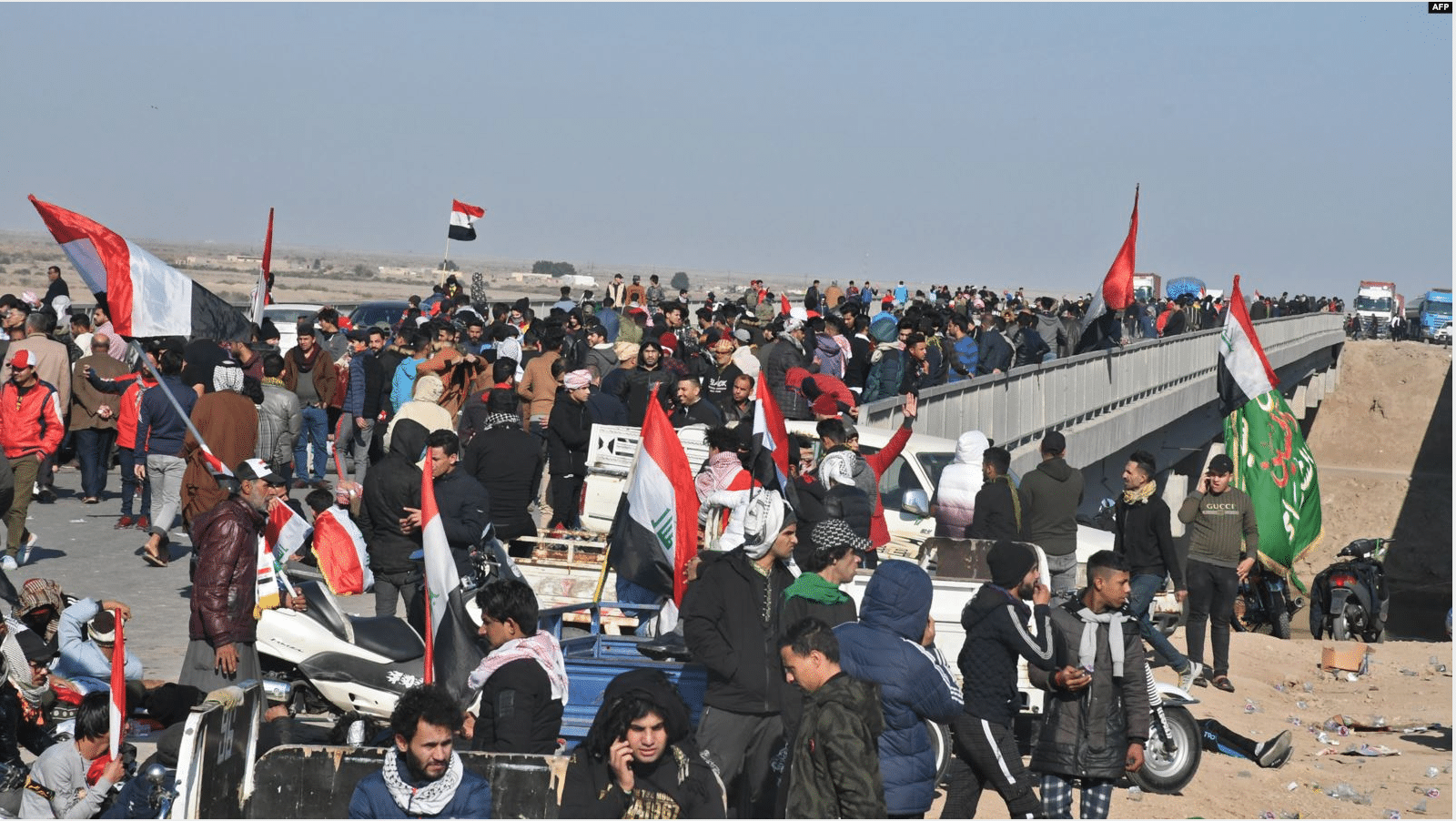 مظاهرات في العراق watanserb.com