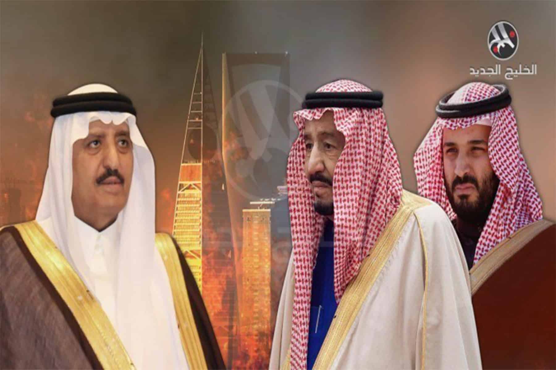 جلسة الملك سلمان وشقيقه الأمير أحمد watanserb.com