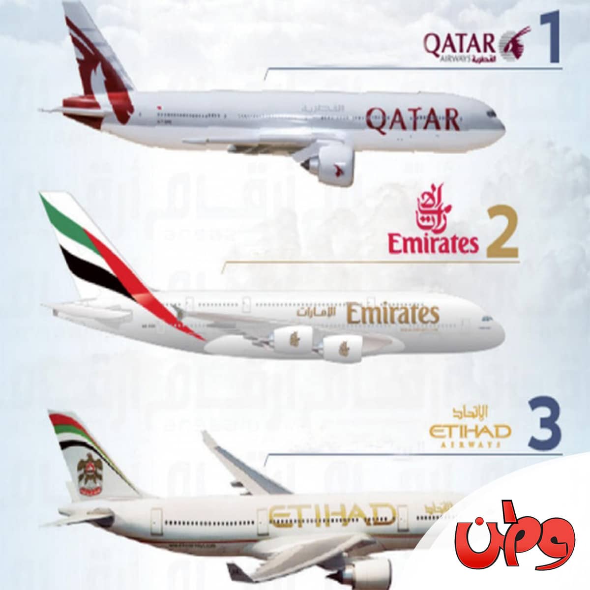 شركات الطيران الخليجية watanserb.com