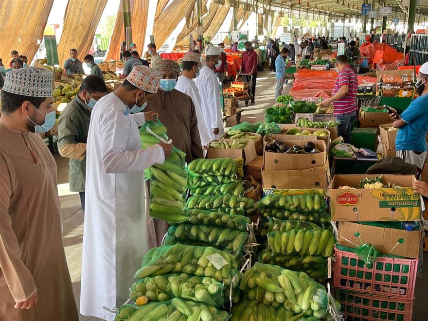 أسواق الخضار في سلطنة عمان