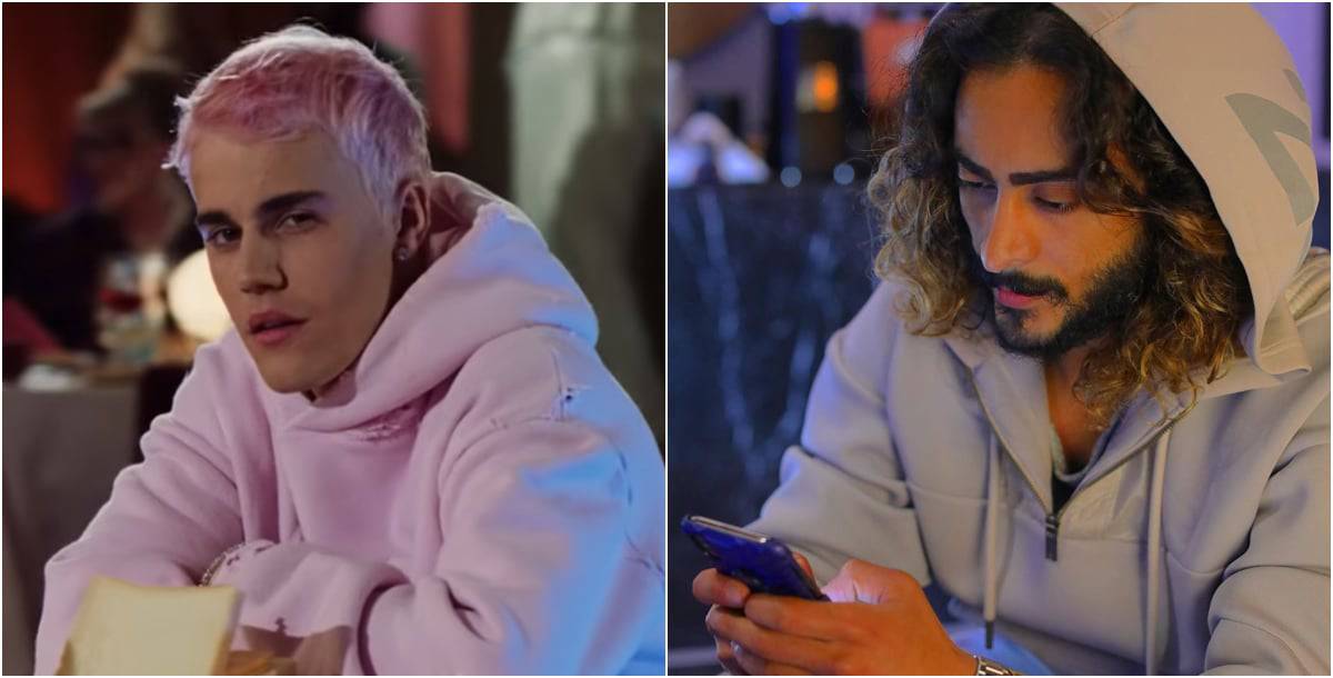 الممثل ناصر عباس وجاستن بيبر watanserb.com