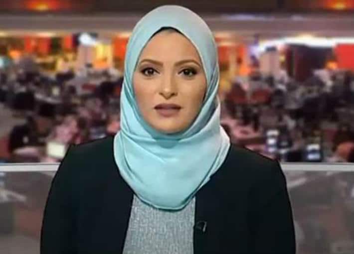 أول مذيعة محجبة في BBC watanserb.com