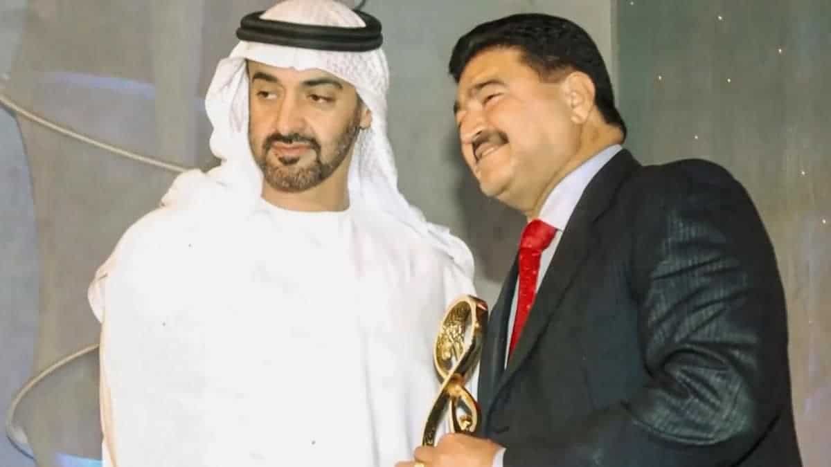 بي آر شيتي مع محمد بن زايد watanserb.com