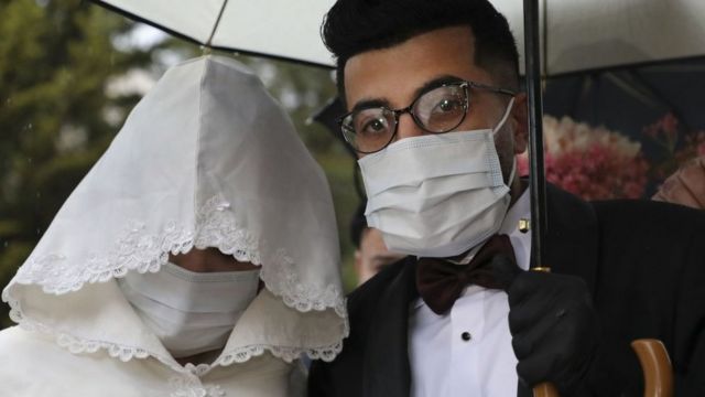 حفل زفاف قي ظل وباء كورونا watanserb.com