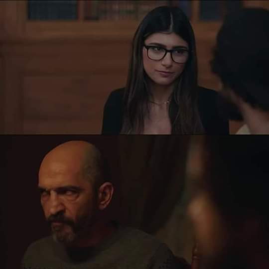 عمرو واكد يظهر مع الممثلة الاباحية ميا خليفة watanserb.com