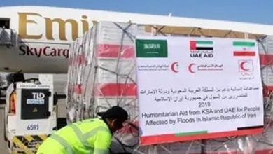 الإمارات ترسل مساعدات لإيران watanserb.com