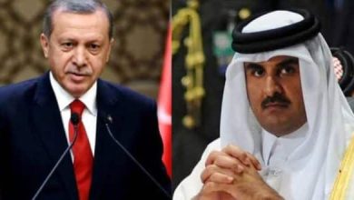 اردوغان وتميم - ازمير watanserb.com