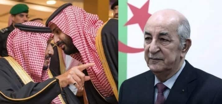الرئيس الجزائري عبدالمجيد تبون - الملك سلمان وولي عهد watanserb.com