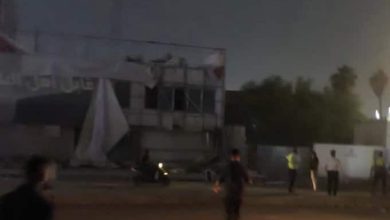 انفجار قرب الخطوط الجوية الاماراتية watanserb.com