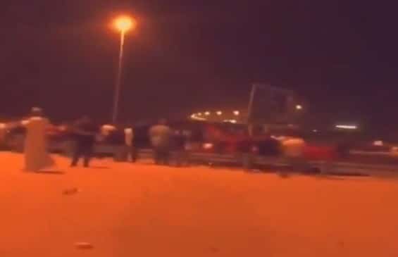 تجمعات شبابية على جسر الصبية watanserb.com