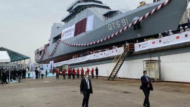 سفينة قطر الحربية watanserb.com