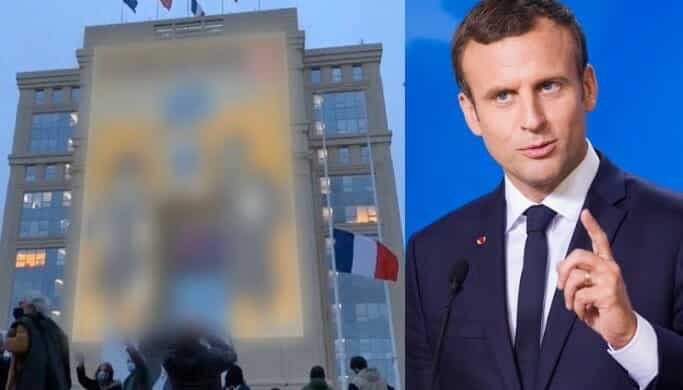 الرئيس الفرنسي ماكرون يسيء للإسلام والنبي محمد watanserb.com