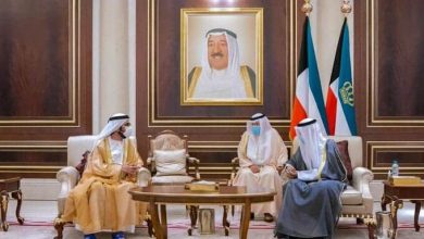 محمد بن راشد وأمير الكويت watanserb.com