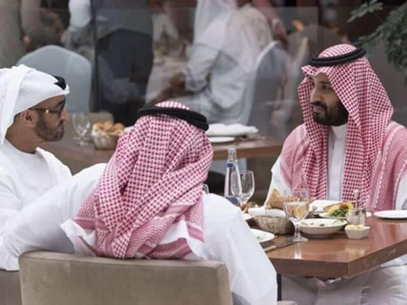 محمد بن سلمان ومحمد بن زايد watanserb.com