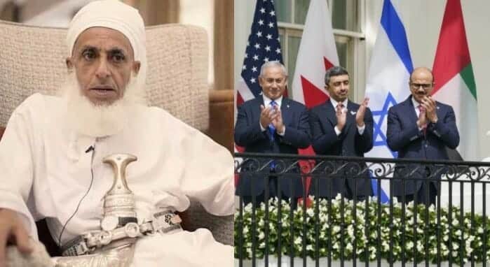 مفتي سلطنة عمان الشيخ احمد بن حمد الخليلي يهاجم التطبيع watanserb.com