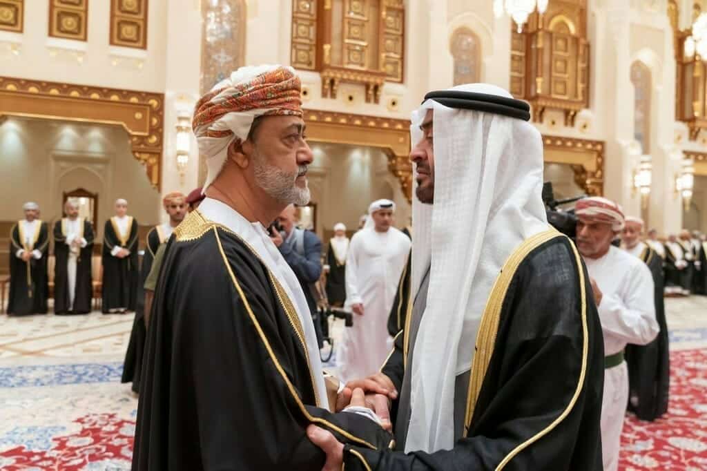 سلطان سلطنة عمان هيثم بن طارق ومحمد بن زايد - عُمان watanserb.com