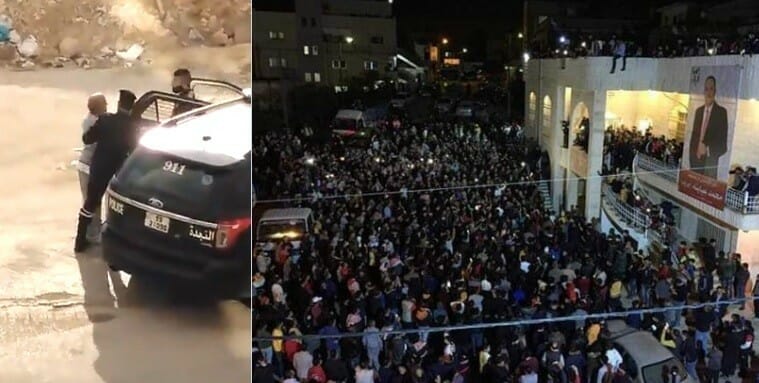 اعتقال مسن اردني بحجة كسر الحظر بينما الاحتفالات بالفوز في الانتخابات النيابية تعم الشوارع watanserb.com
