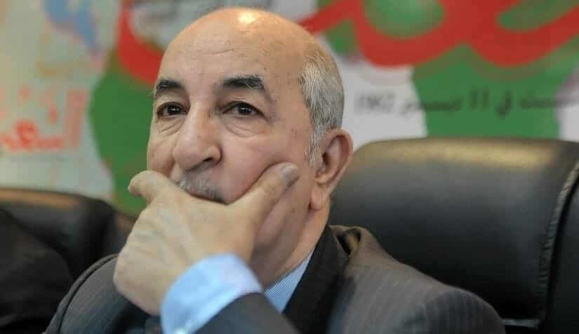الرئيس الجزائري عبدالمجيد تبون watanserb.com