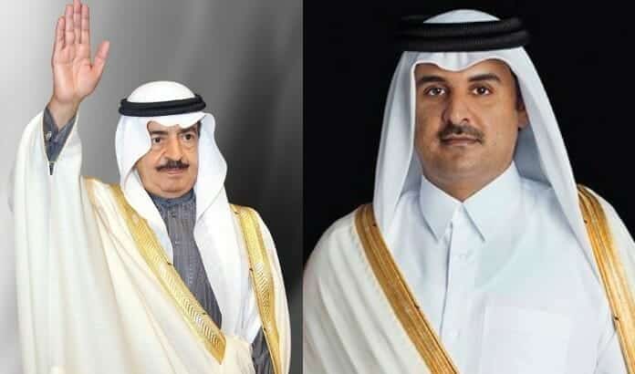 امير قطر يعزي اسرة رئيس الوزراء البحريني بوفاته watanserb.com
