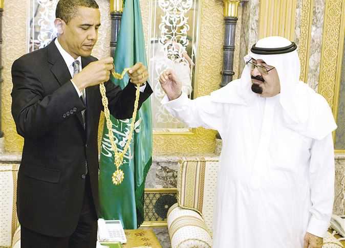 باراك أوباما والملك عبدالله watanserb.com