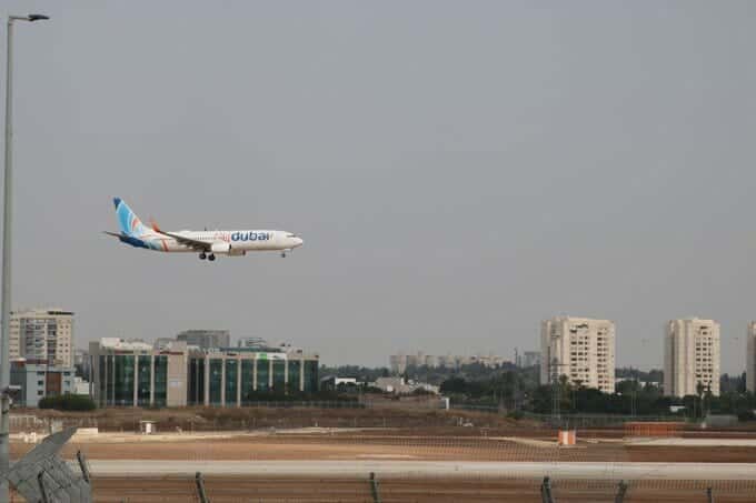 طائرة إماراتية مطار بن غوريون تل أبيب watanserb.com