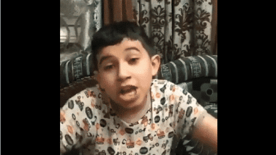 طفل يمني يقلد ترامب watanserb.com