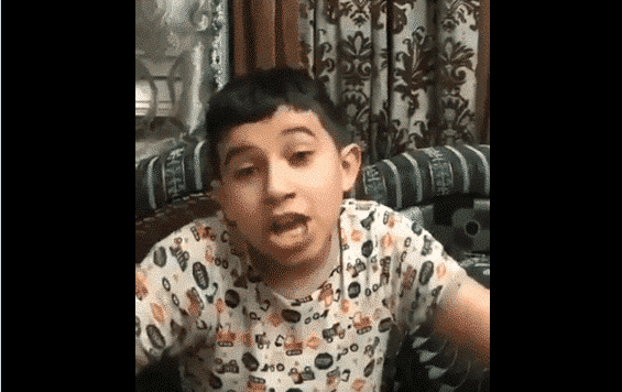 طفل يمني يقلد ترامب watanserb.com