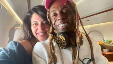 ليل واين و عارضة الأزياء الكويتية دينيس بيدو watanserb.com