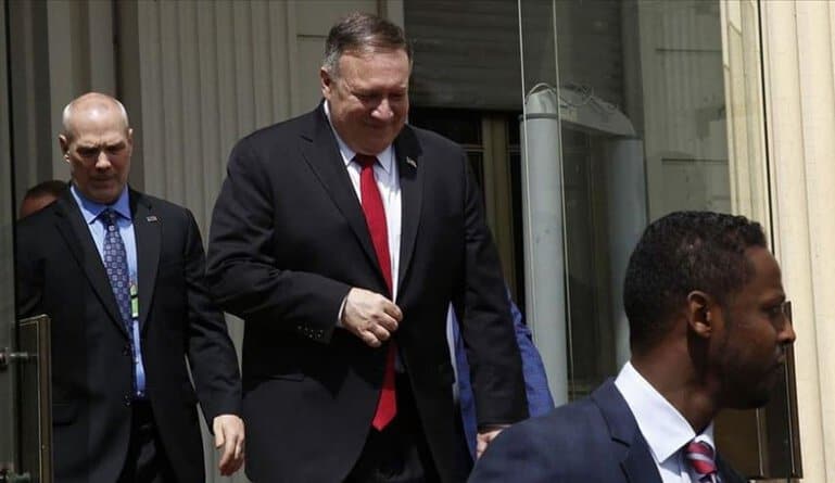 مايك بومبيو وزير الخارجية الامريكي watanserb.com