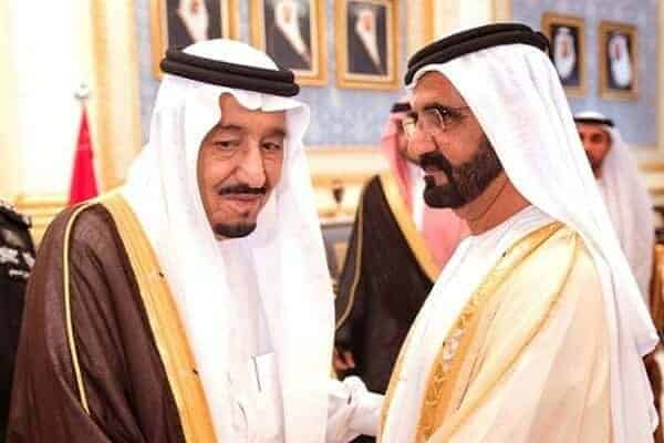 محمد بن راشد والملك سلمان watanserb.com