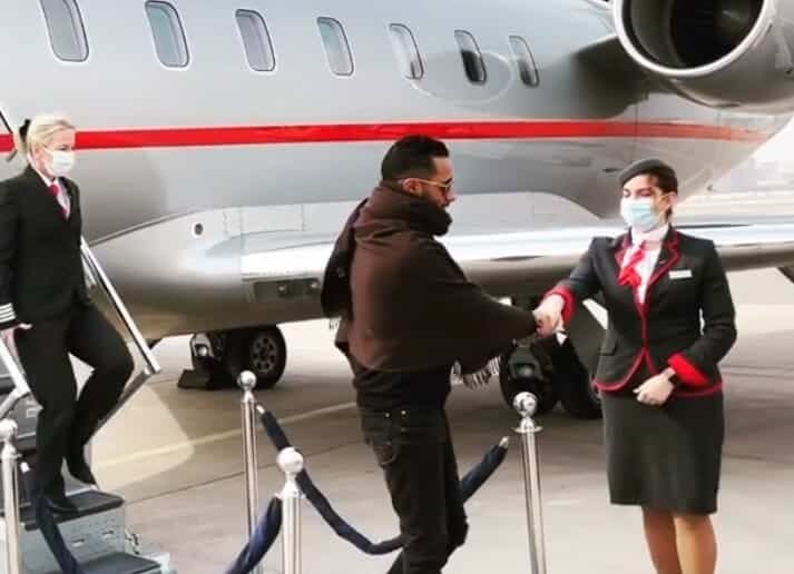 محمد رمضان يعود الى مصر watanserb.com