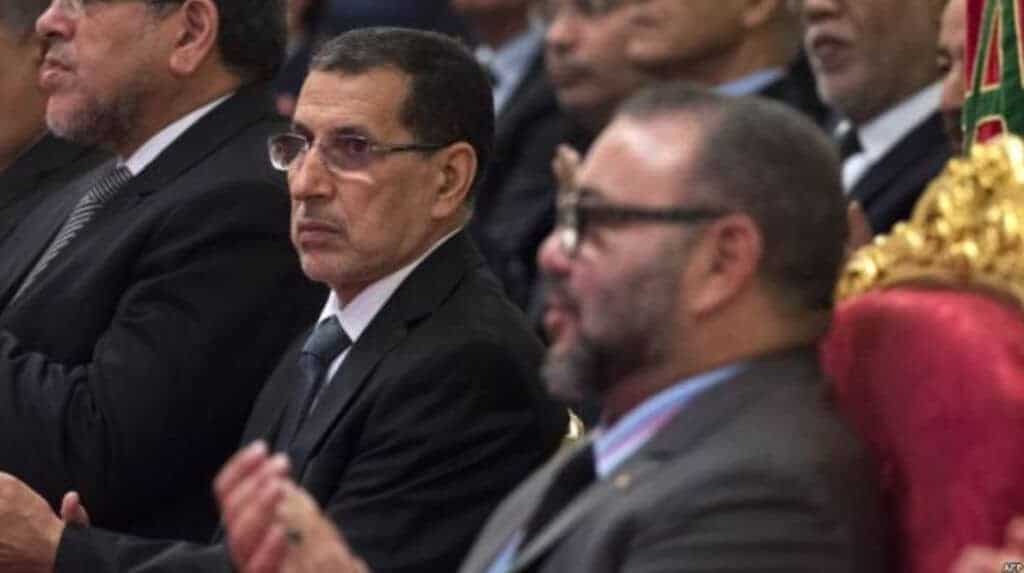 ملك المغرب ورئيس وزراءه-سعد الدين العثماني watanserb.com