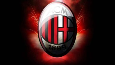 شعار فريق الميلان الإيطالي watanserb.com