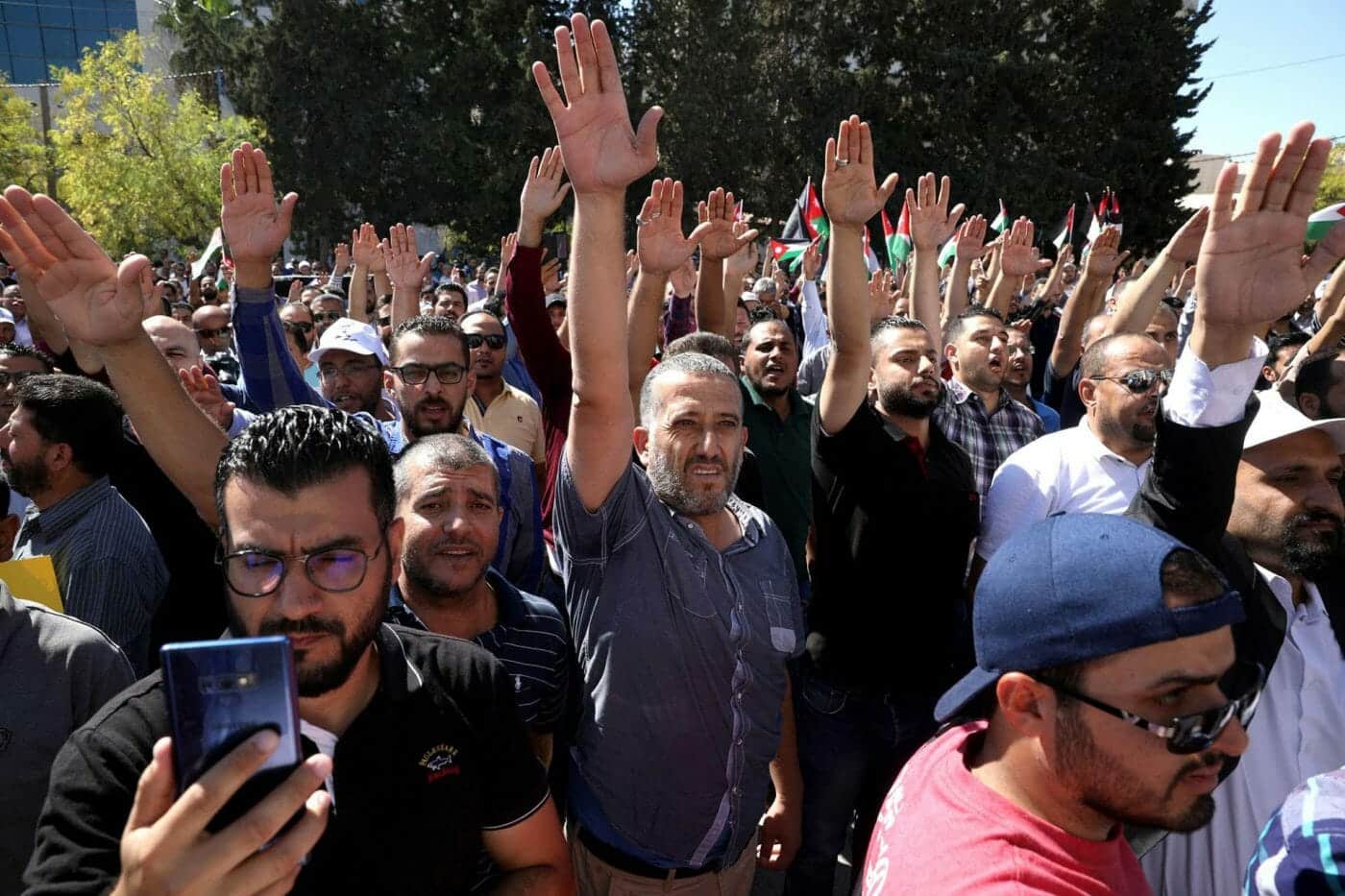 إضراب نقابة المعلمين الأردنيين watanserb.com